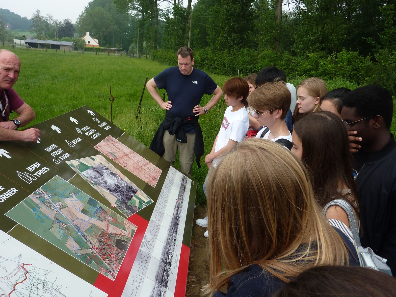 Brillantmont study trip to Ypres