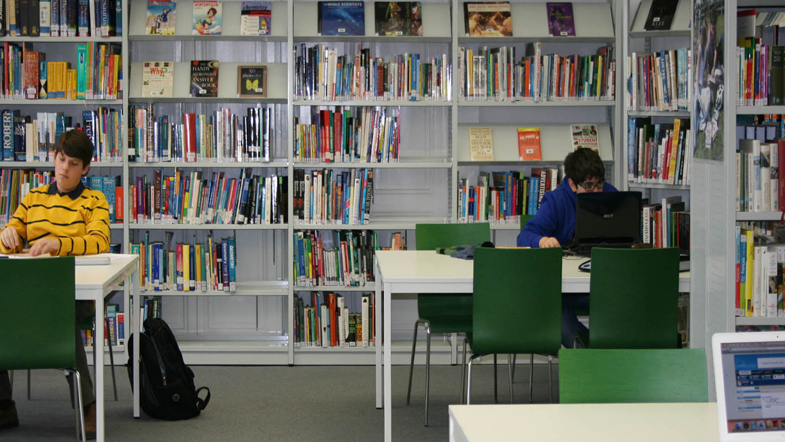 Brillantmont school library Brillantmont school library